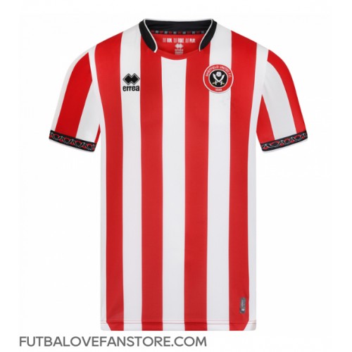 Sheffield United Gustavo Hamer #8 Domáci futbalový dres 2025-26 Krátky Rukáv Sheffield United Gustavo Hamer #8 Domáci futbalový dres 2025-26 Krátky Rukáv